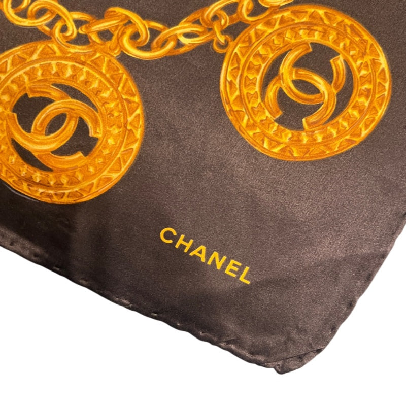 CHANEL Beige Sequin Stole With Original Tag And Box