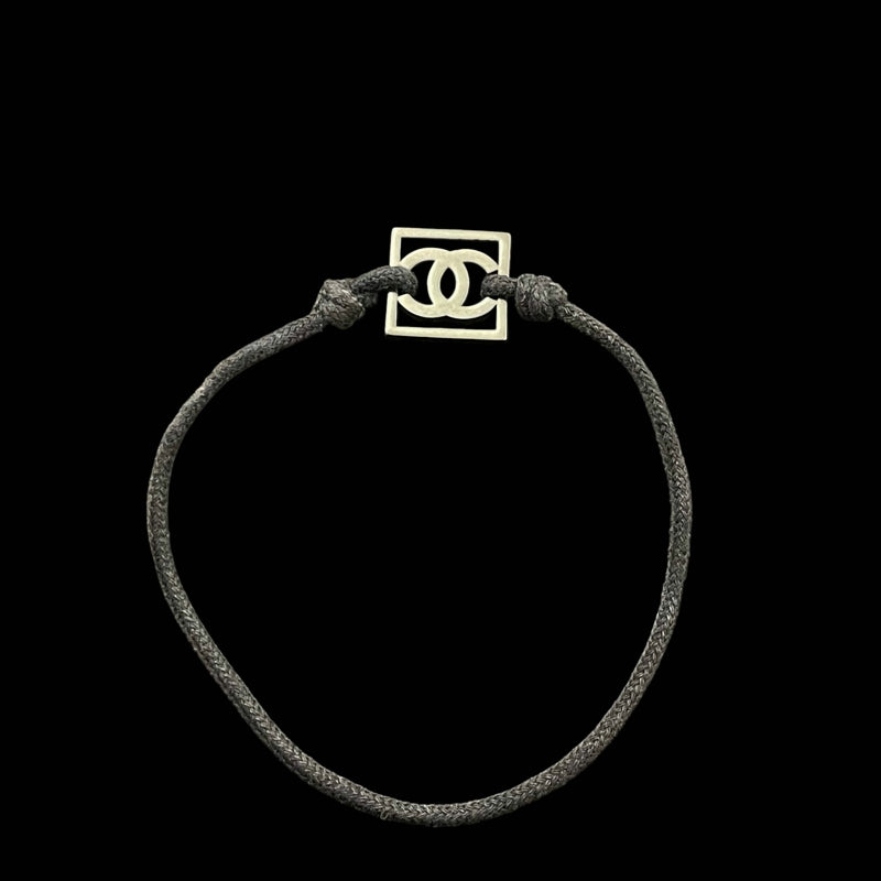 CHANEL Silver-Plated Bracelet With Chain