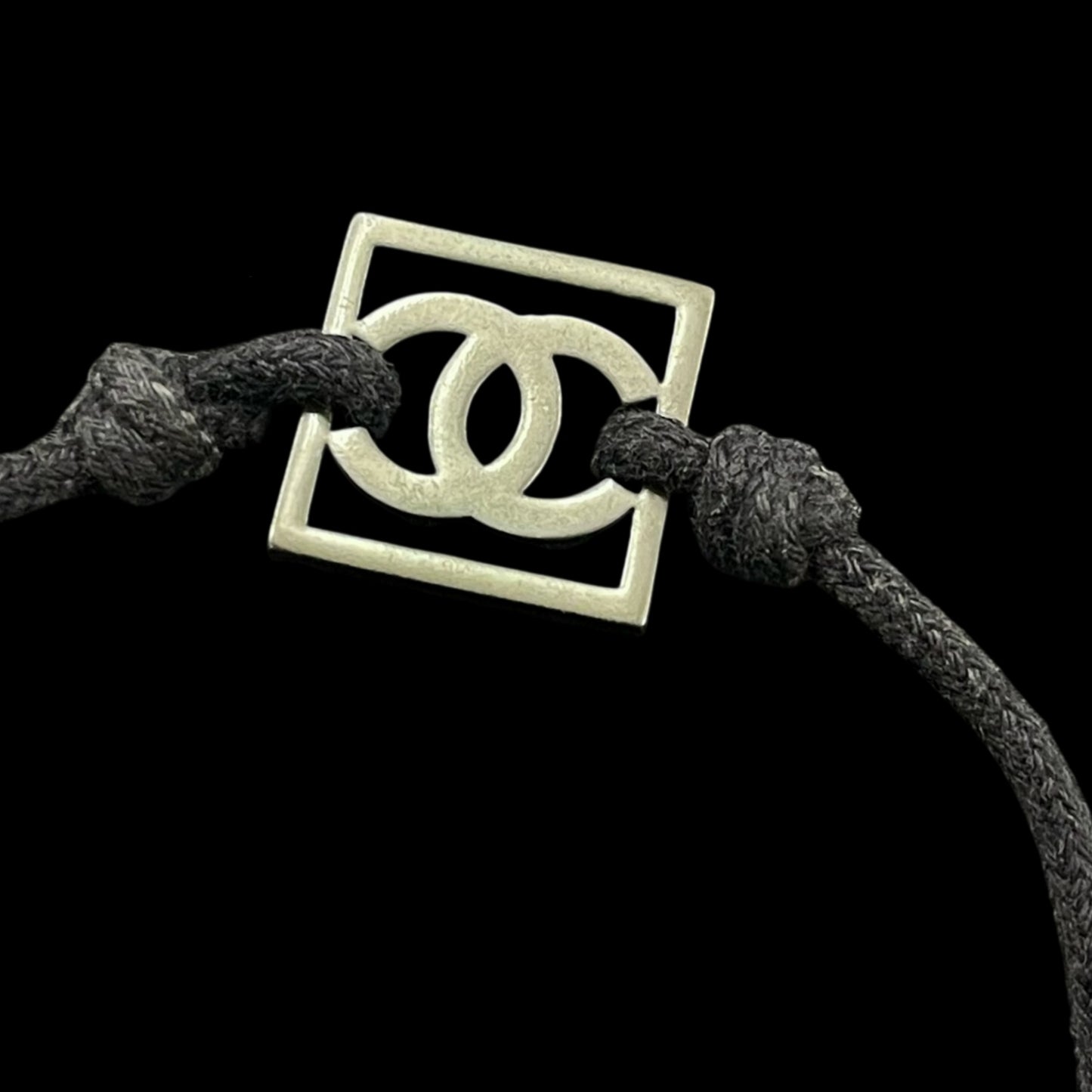CHANEL Silver-Plated Bracelet With Chain