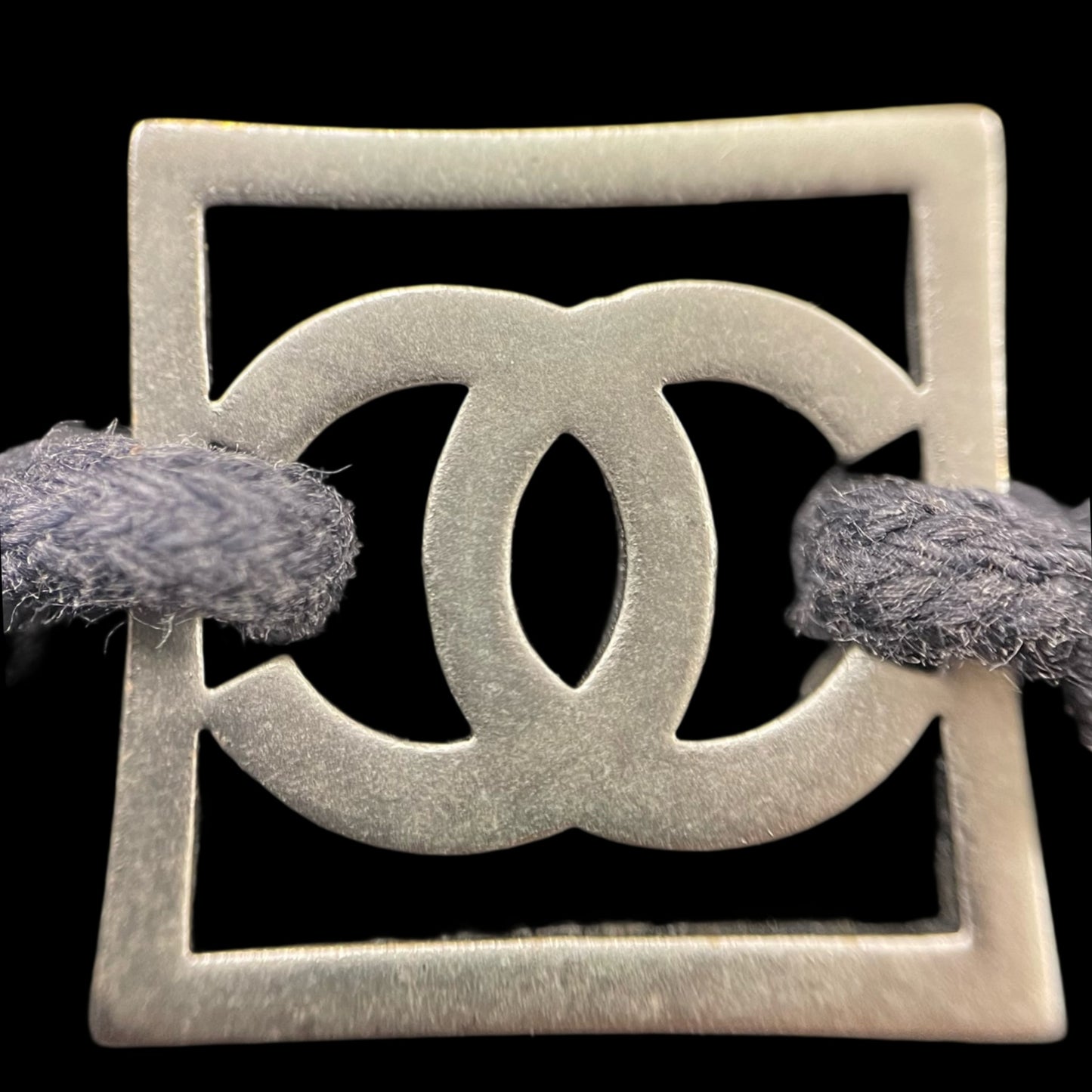 CHANEL Silver-Plated Bracelet With Chain