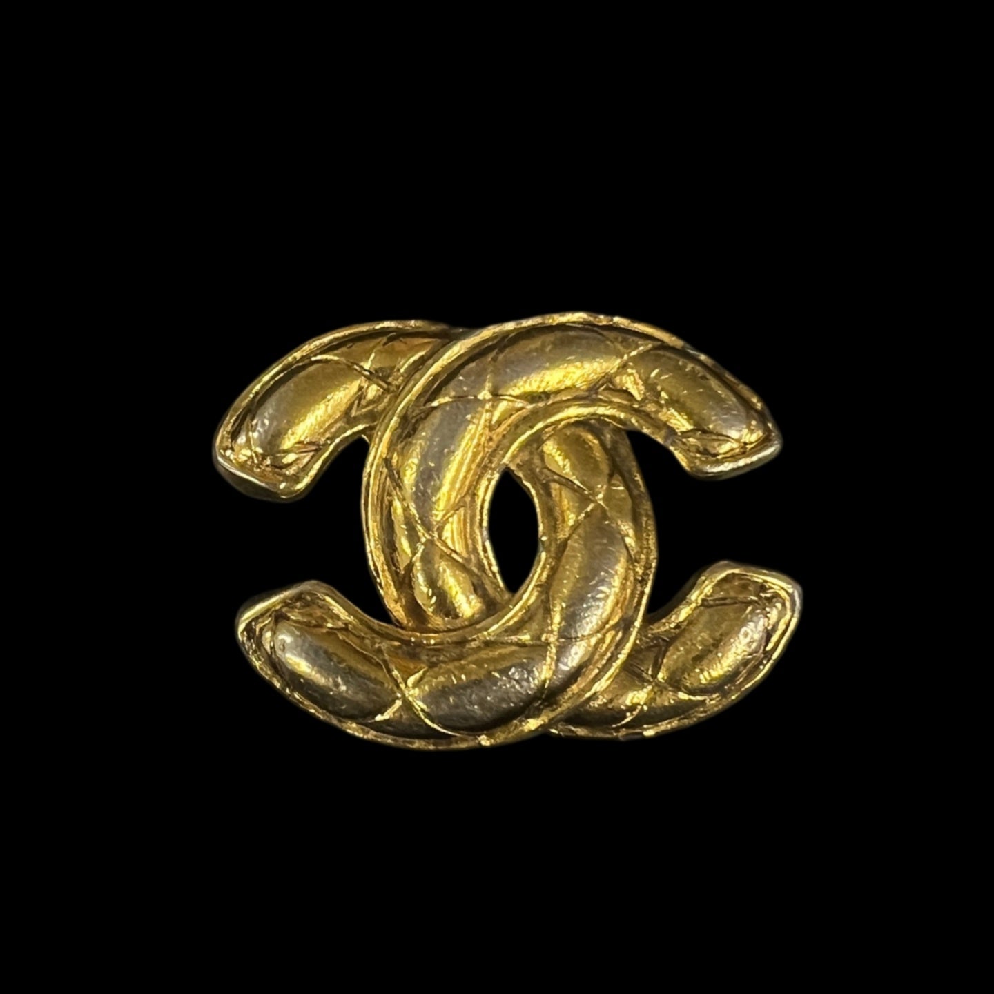 CHANEL Gold Hardware Necklace Pendant Parts