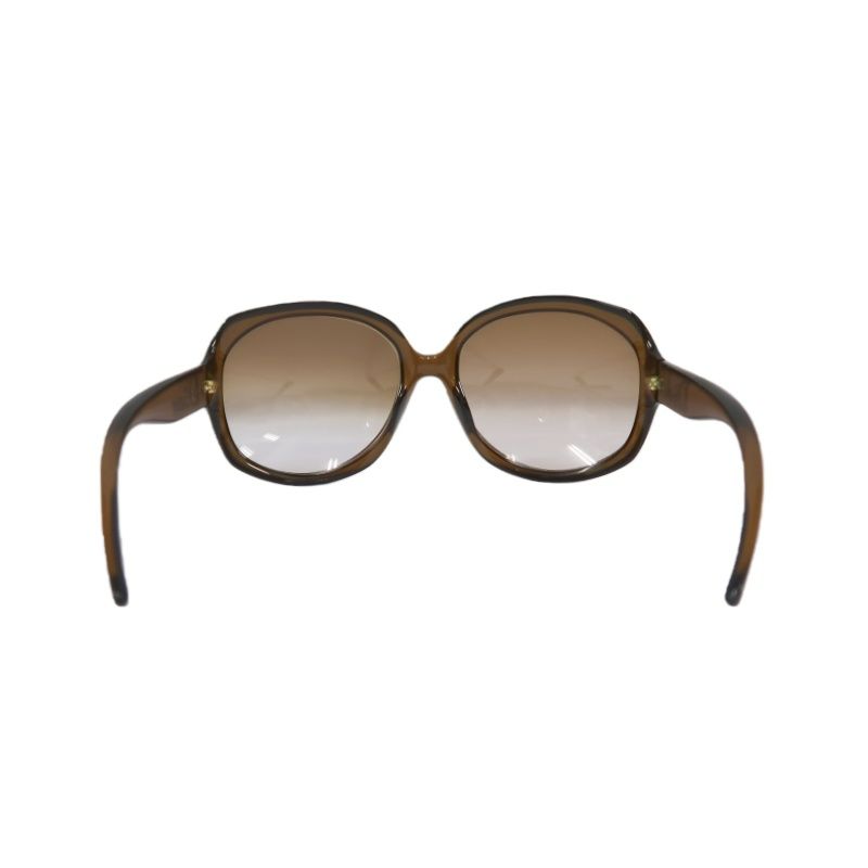 DIOR Sunglasses Brown Resin Frame With Original Case
