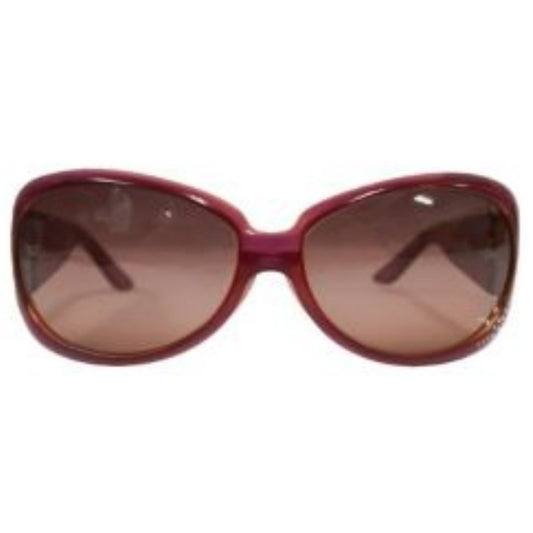 DIOR sunglasses, red resin frame, with dust bag