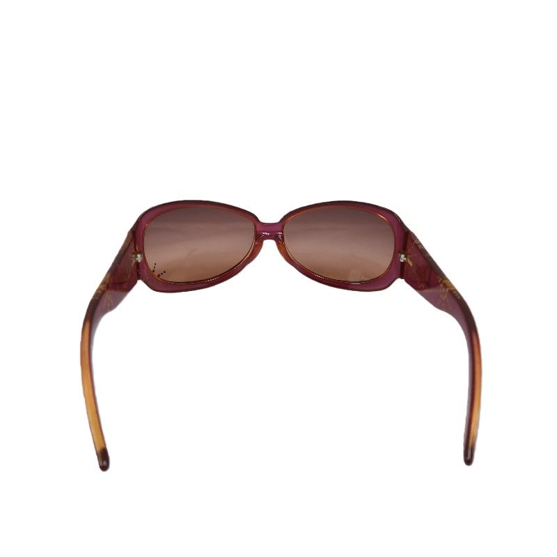 DIOR sunglasses, red resin frame, with dust bag