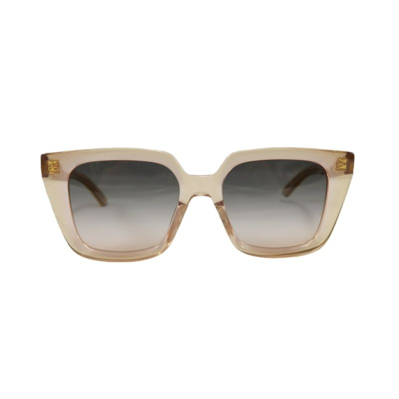 DIOR Sunglasses, 53¡õ18-140, Brown, Resin Frame, Comes with Original Box & Case