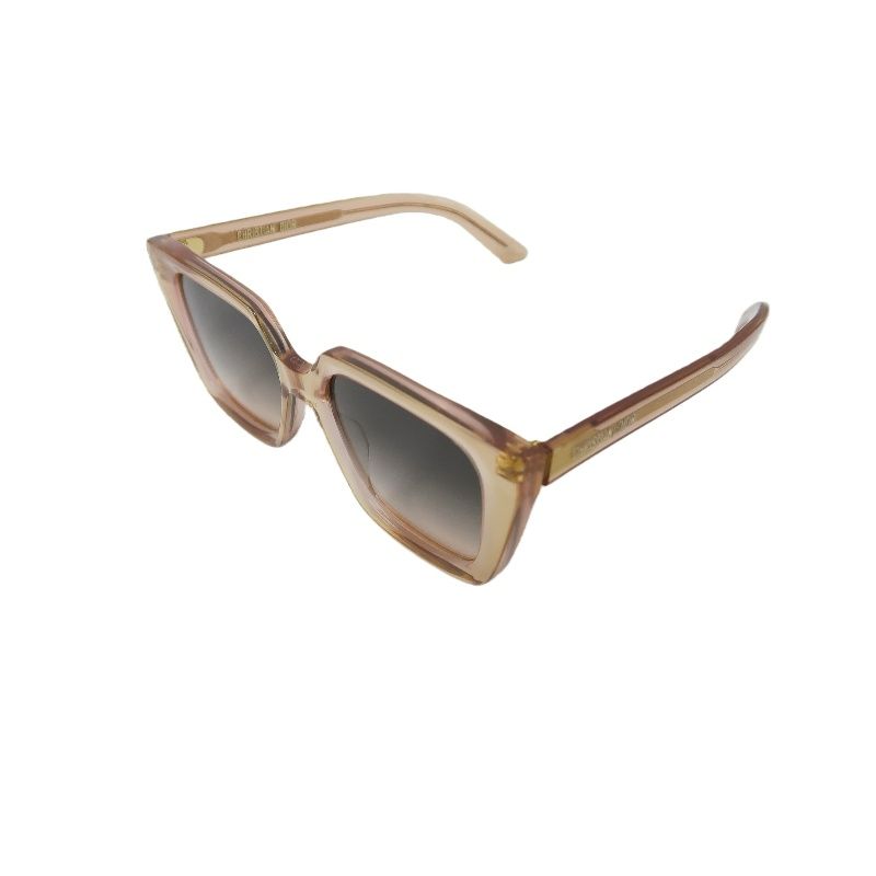 DIOR Sunglasses, 53¡õ18-140, Brown, Resin Frame, Comes with Original Box & Case