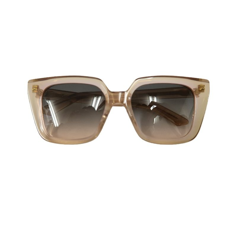 DIOR Sunglasses, 53¡õ18-140, Brown, Resin Frame, Comes with Original Box & Case