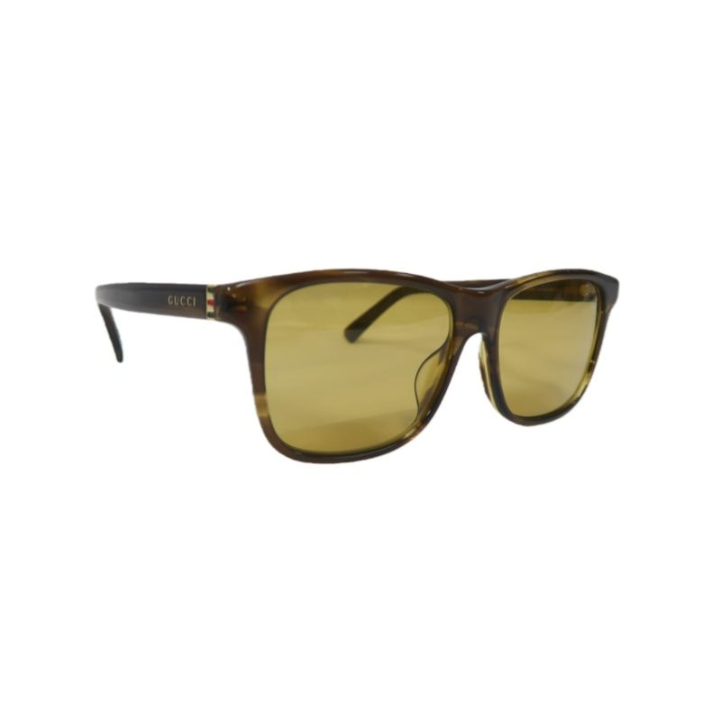 GUCCI Sunglasses, 54??16-145, Brown, Resin Frame, Comes with Case & Dust Bag