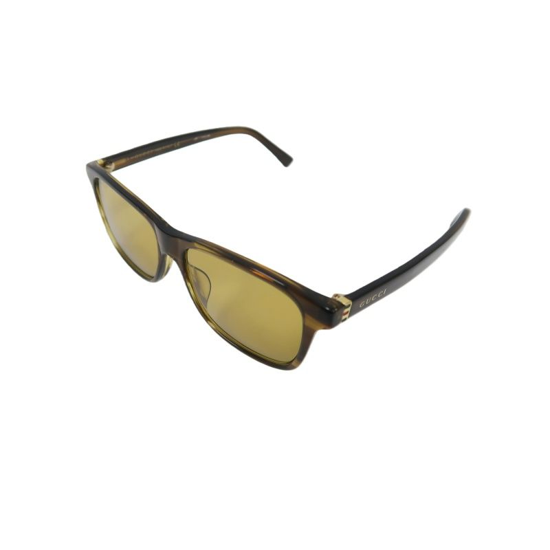 GUCCI Sunglasses, 54??16-145, Brown, Resin Frame, Comes with Case & Dust Bag