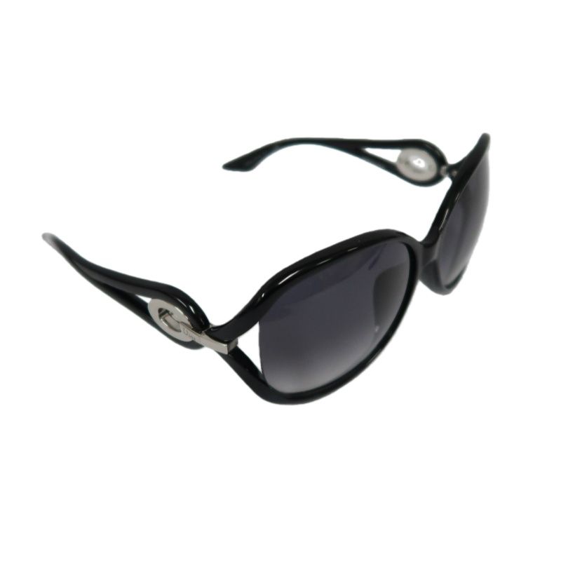 DIOR Sunglasses Black Resin Frame With Original Box