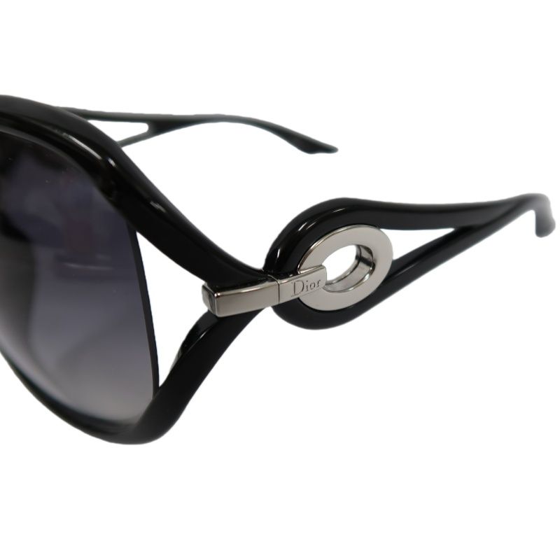 DIOR Sunglasses Black Resin Frame With Original Box