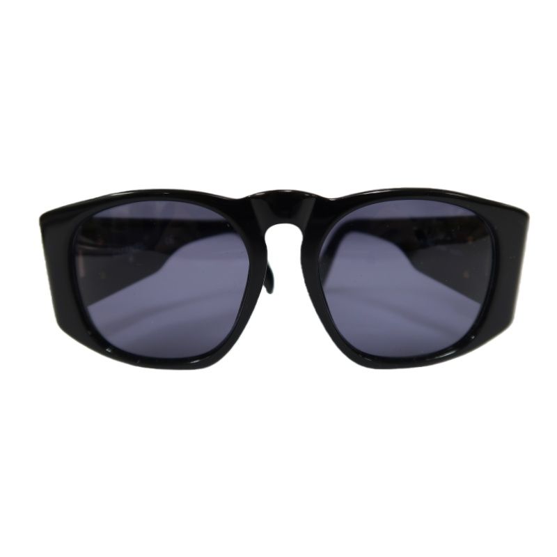 CHANEL Sunglasses Black Resin Frame With Original Case