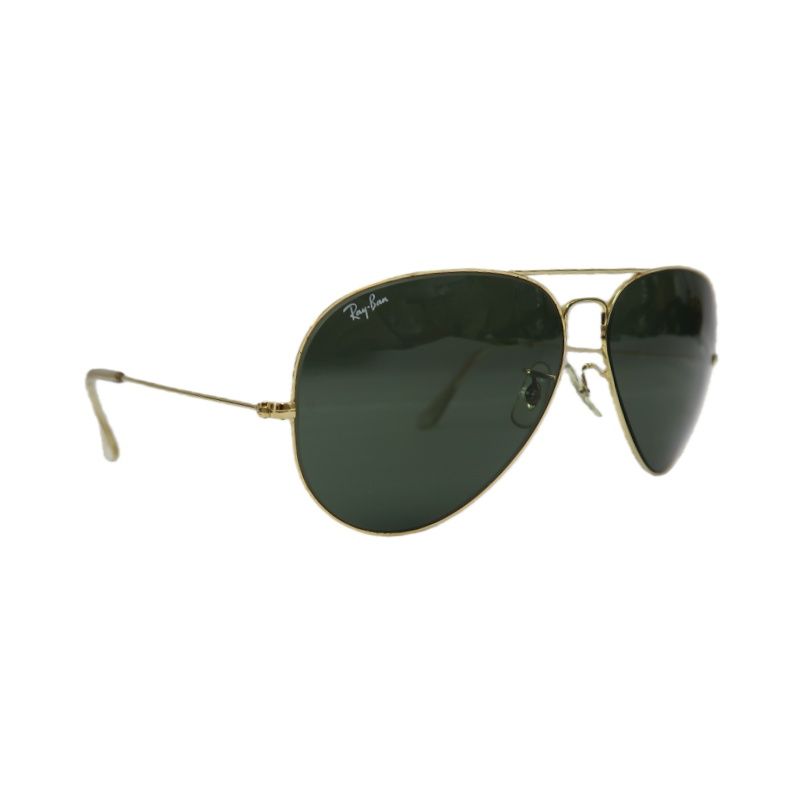 RAY-BAN sunglasses, green resin frame, with case