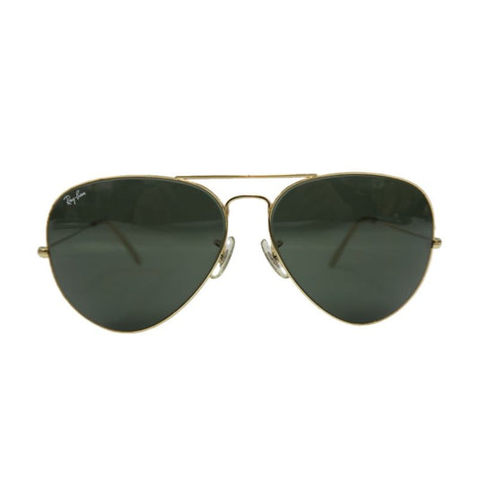 RAY-BAN sunglasses, green resin frame, with case