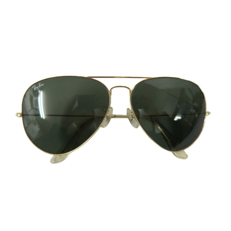RAY-BAN sunglasses, green resin frame, with case
