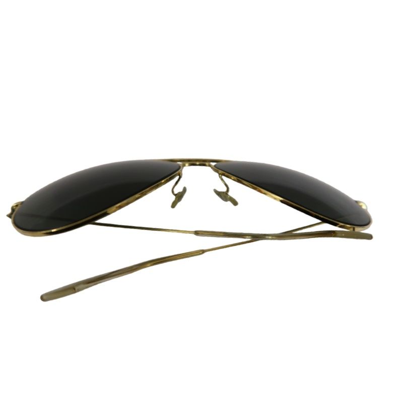 RAY-BAN sunglasses, green resin frame, with case