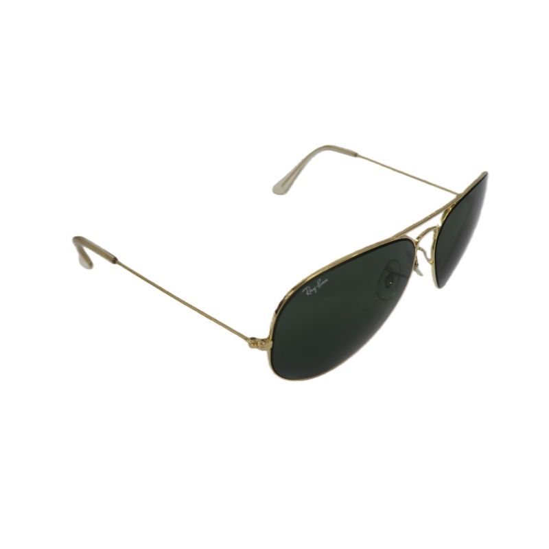 RAY-BAN sunglasses, green resin frame, with case