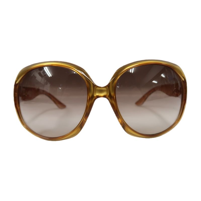 DIOR sunglasses, brown resin frame, with case