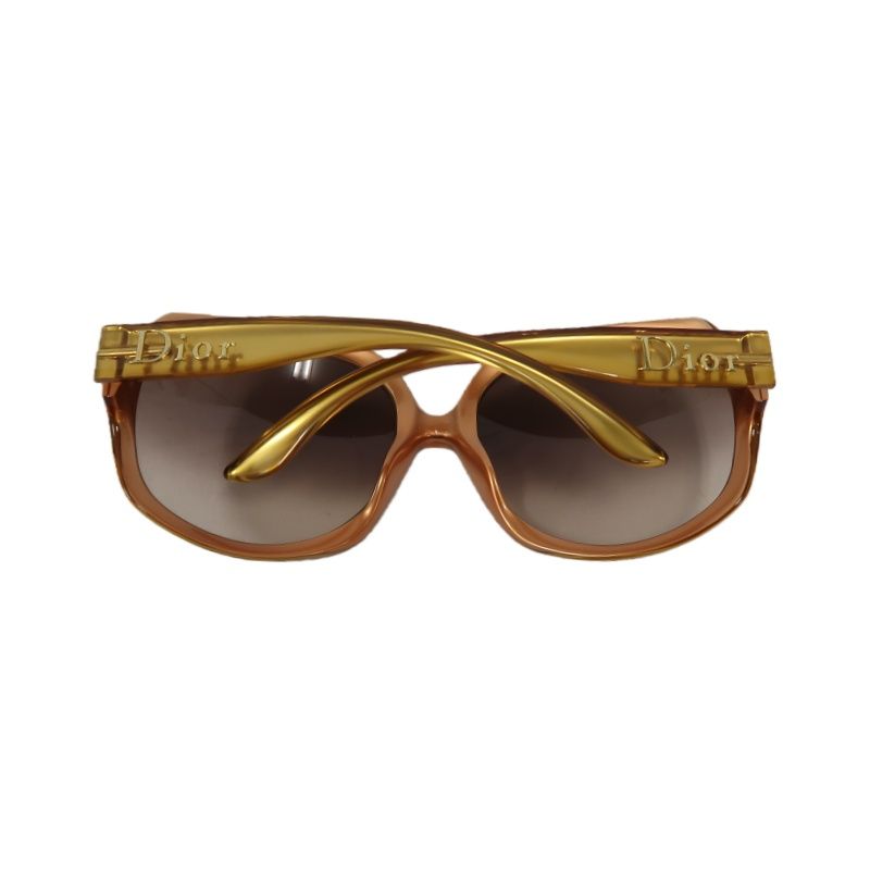 DIOR sunglasses, brown resin frame, with case