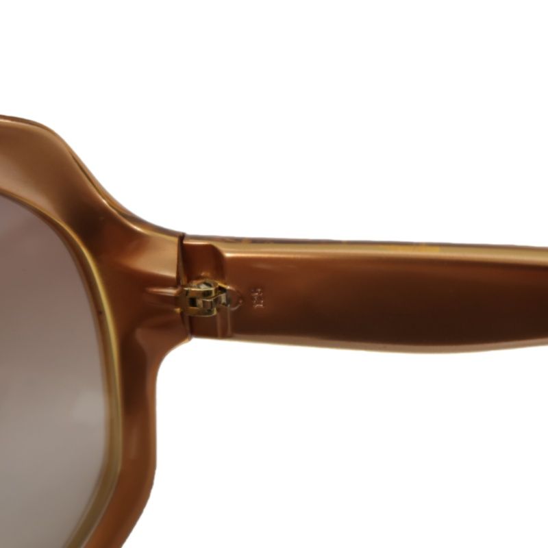 DIOR sunglasses, brown resin frame, with case