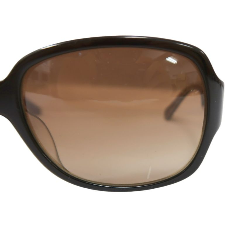 Coach Brown Resin Frame Sunglasses With Case