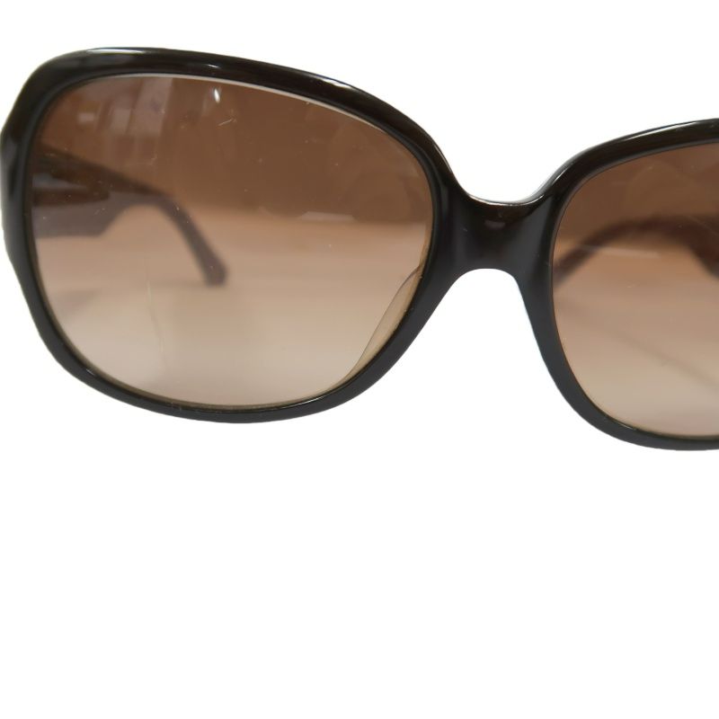 Coach Brown Resin Frame Sunglasses With Case