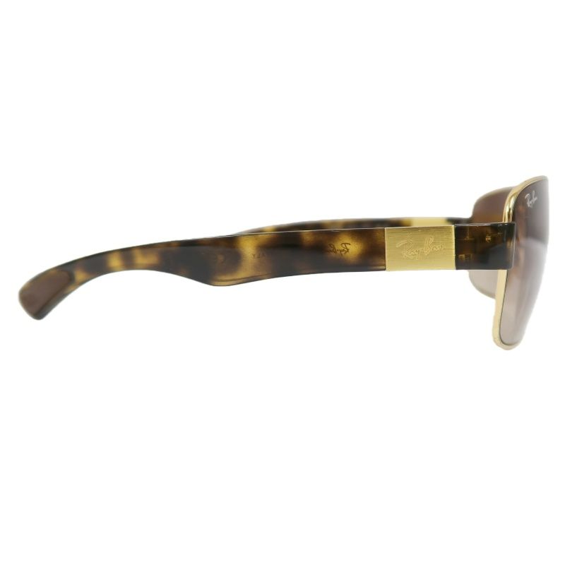 RAY-BAN Brown Resin Frame Sunglasses With Case