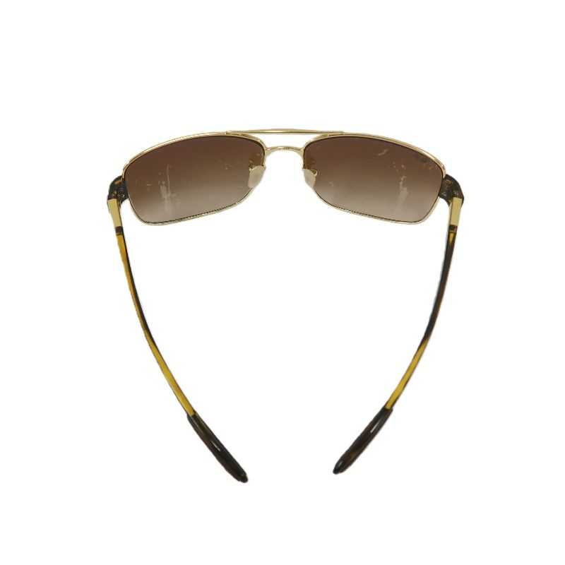 RAY-BAN Brown Resin Frame Sunglasses With Case