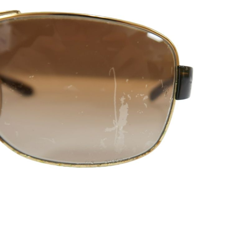 RAY-BAN Brown Resin Frame Sunglasses With Case