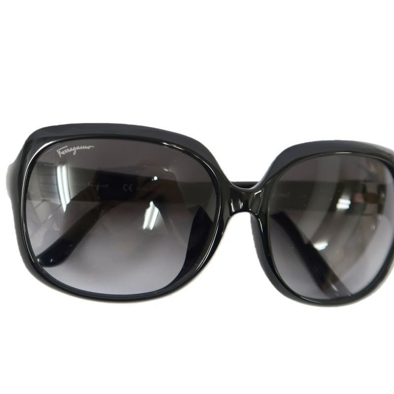 Chloe Black and Brown Resin Frame Sunglasses With Box and Case