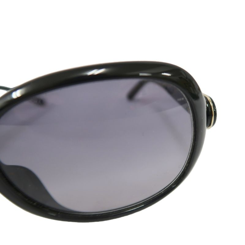 Chloe Black and Brown Resin Frame Sunglasses With Box and Case