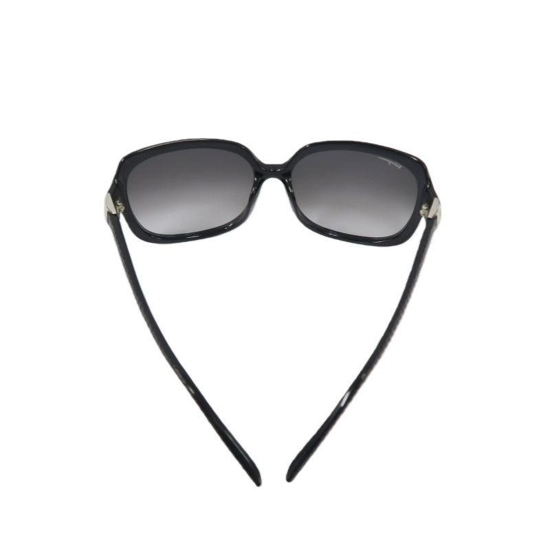 Salvatore Ferragamo Black Resin Frame Sunglasses