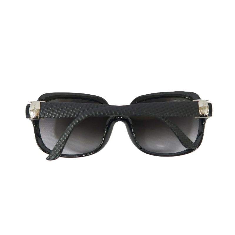 Salvatore Ferragamo Black Resin Frame Sunglasses