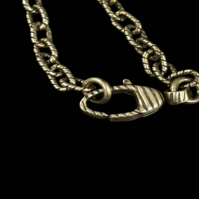 GUCCI Interlocking G Necklace, Silver, 925 Sterling Silver, Comes with Original Box