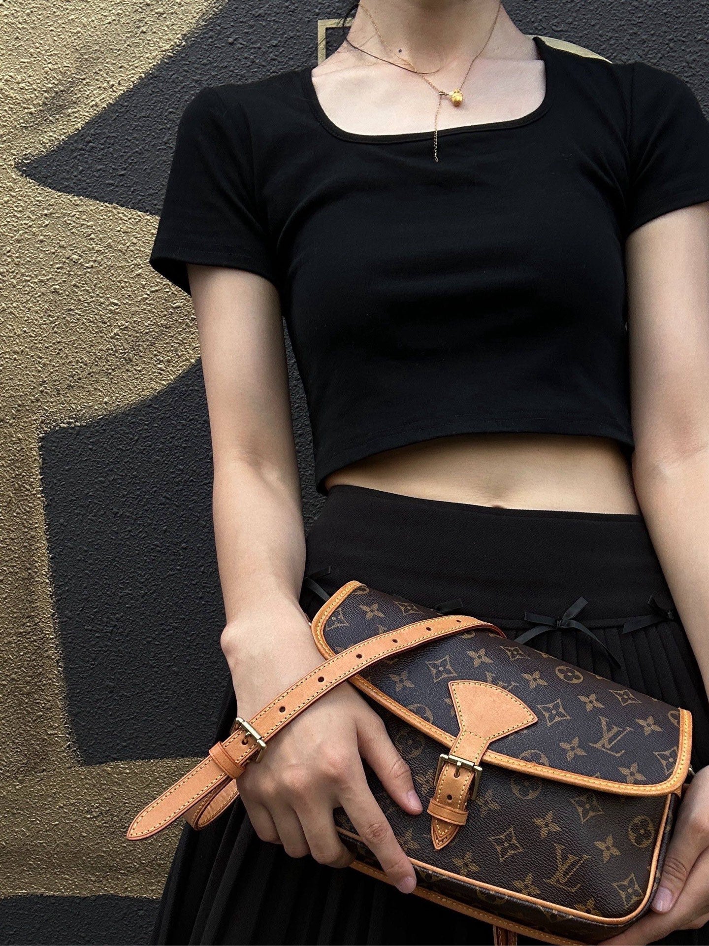 LOUIS VUITTON (LV) Monogram Sologne Brown Shoulder Crossbody Bag