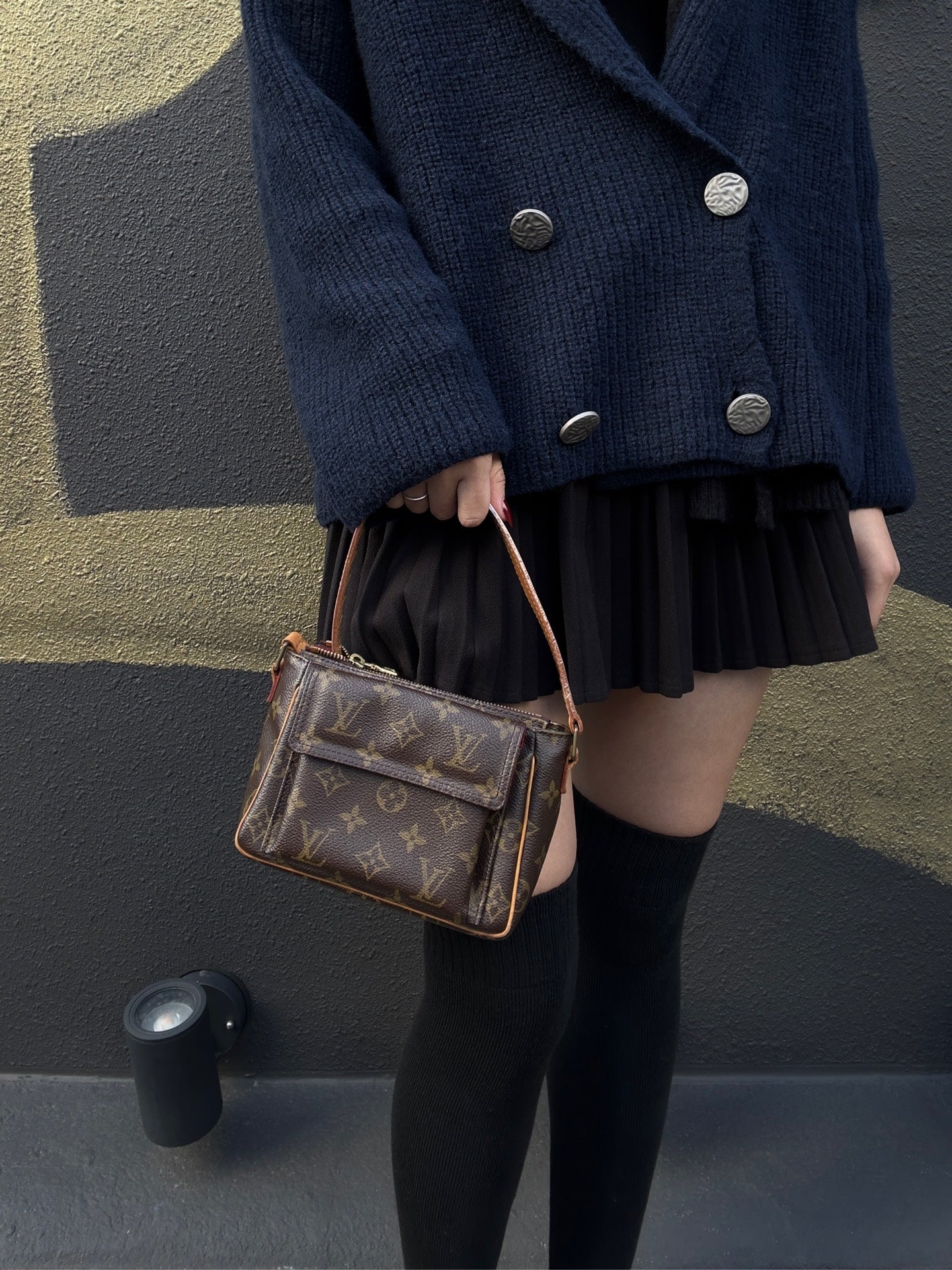 LOUIS VUITTON Viva Cite PM Crossbody Bag, Monogram Coated Canvas, Brown