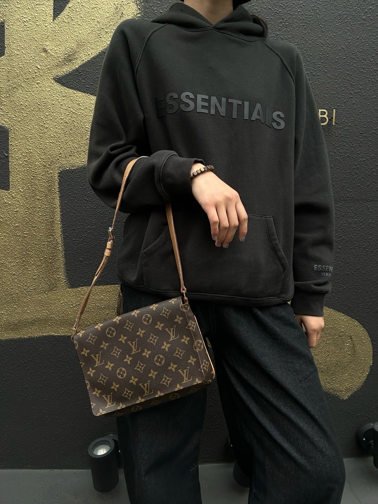 LOUIS VUITTON Musette Tango Short Monogram Canvas Shoulder Bag