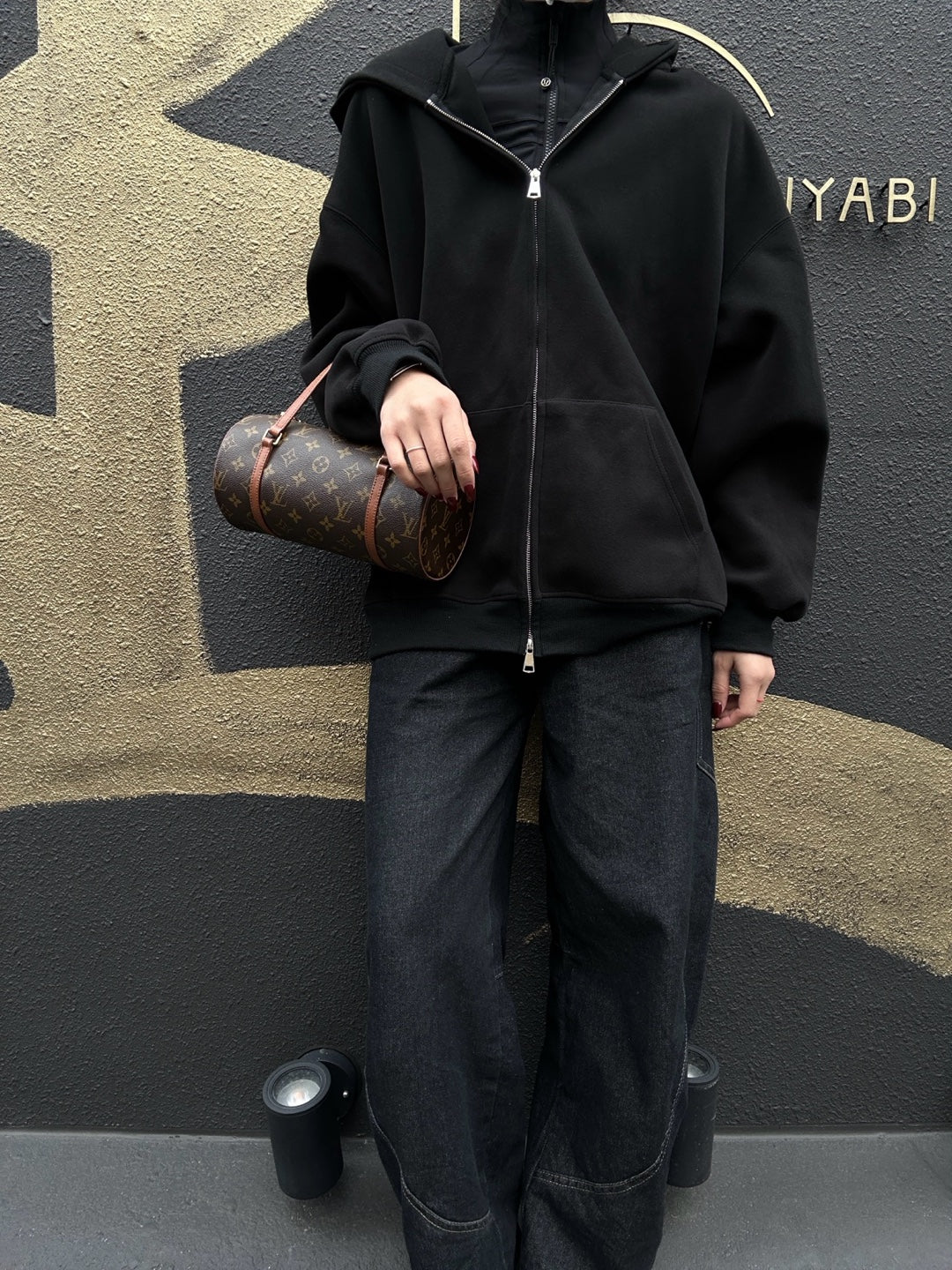 LOUISVUITTON  Papillon 26 Monogram Canvas Handbag