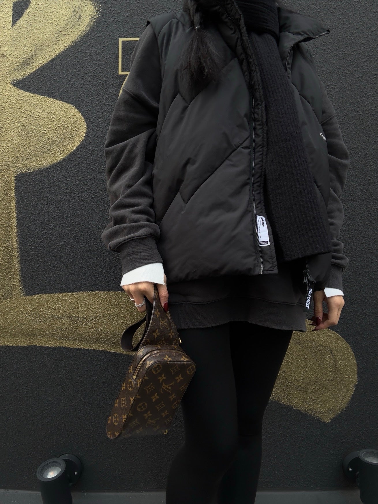 LOUIS VUITTON Monogram Brown Geronimos Chest Bag