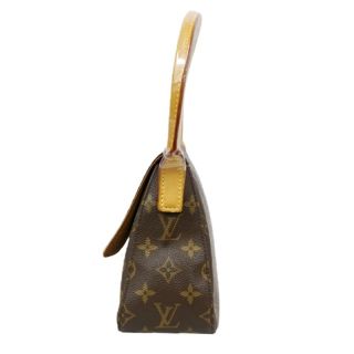 LOUIS VUITTON (LV) Monogram Mini Looping Brown Shoulder Bag