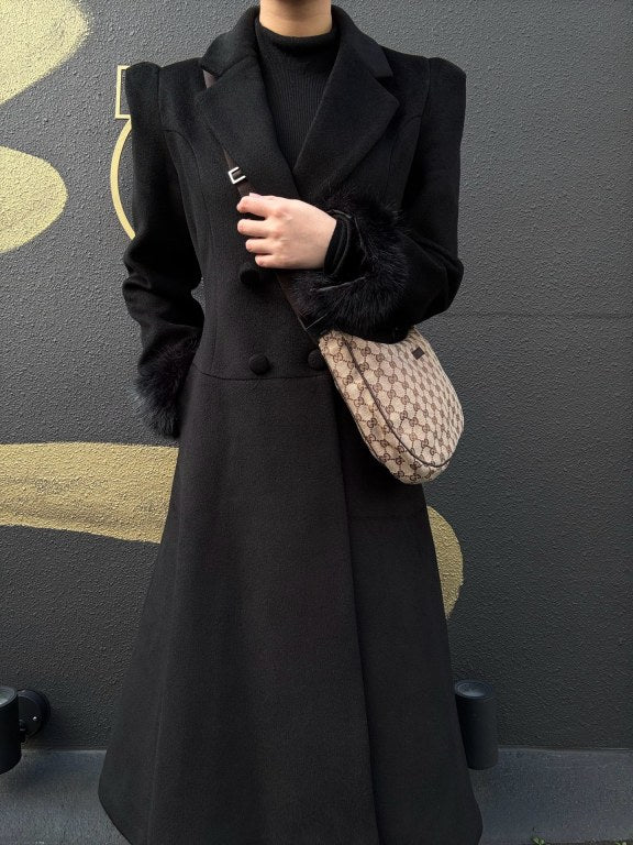 GUCCI GG Canvas Shoulder Bag, Brown with Silver Hardware