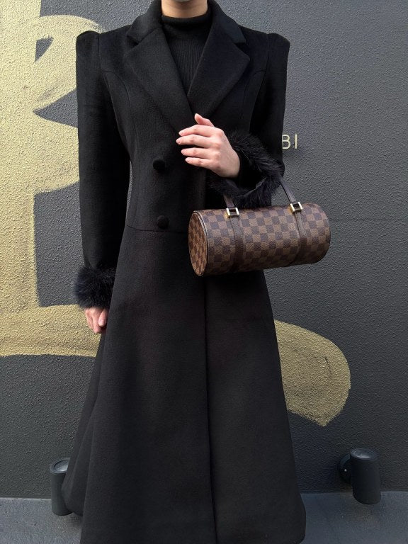 LOUIS VUITTON Papillon 26 Handbag, Brown Damier Canvas with PVC, Shoulder Bag