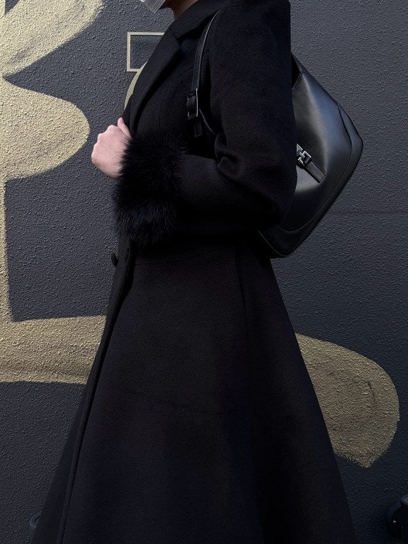 GUCCI Jackie Shoulder Bag, Black Leather with Silver Hardware