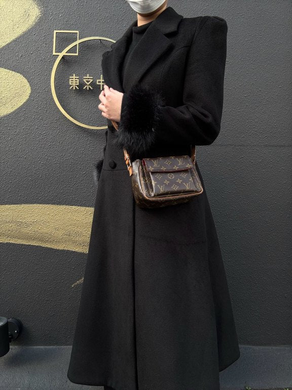 LOUIS VUITTON Vivacite Monogram Shoulder Bag Brown LV Vivacite PM Monogram PVC Tofu Crossbody Bag