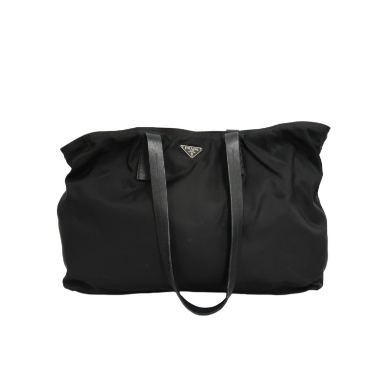 PRADA Nylon Tote Bag Black