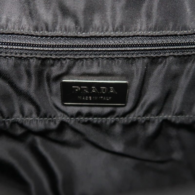 PRADA Nylon Tote Bag Black