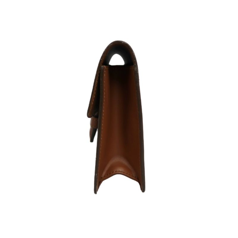 LOUIS VUITTON Monogram Chantilly Clutch Bag Brown