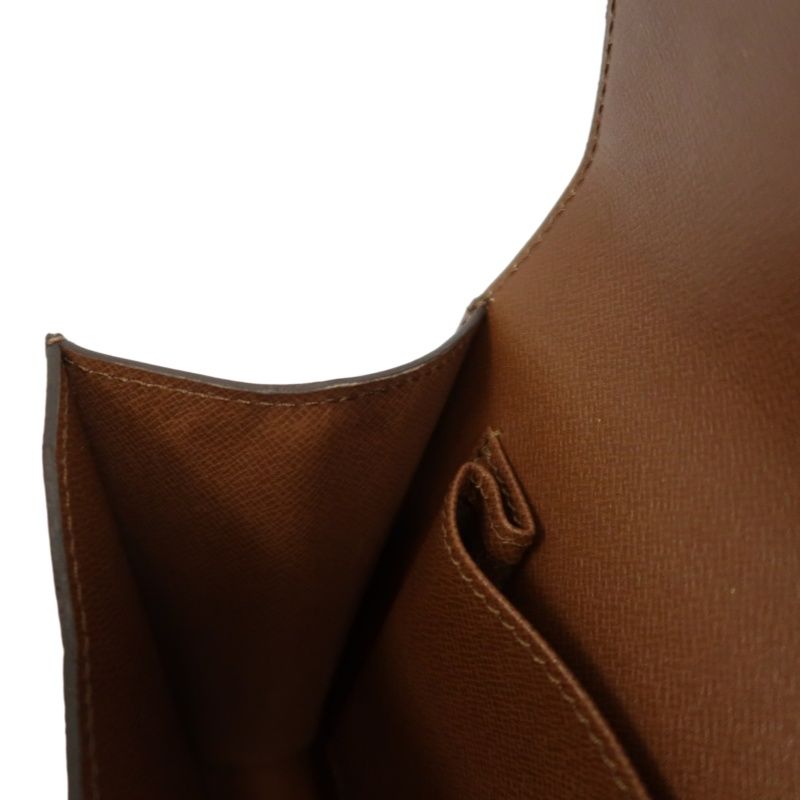 LOUIS VUITTON Monogram Chantilly Clutch Bag Brown