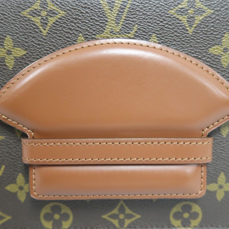 LOUIS VUITTON Monogram Chantilly Clutch Bag Brown