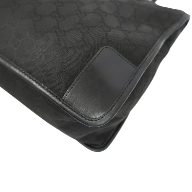 GUCCI GG Canvas Tote Bag Black